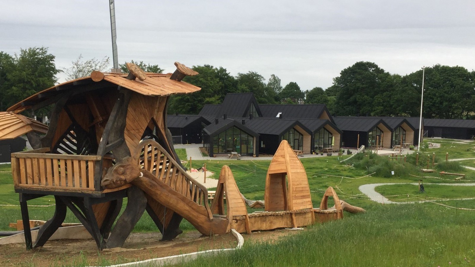 Legeplads ved Bording Børneby